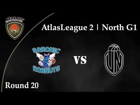 Atlasbasket League 2 - Round 20 - SARONIC HORNUTS vs UNBROKEN 57-51