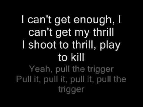 AC/DC-Shoot to Thrill Lyrics