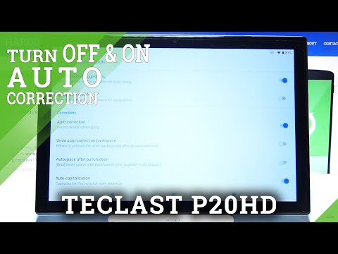 How to Enable Autocorrection on TECLAST P20HD – Swiftkey Autocorrection