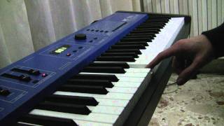 Rammstein-Sehnsucht or Die Krupps-Crossfire original sound on keyboard (Oberheim MC1000)