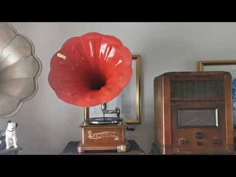 Just For A Night Katja, Dancer ~ The Hannan Dance Band ~ Exposicion Horn Gramophone ~ Columbia 80rpm