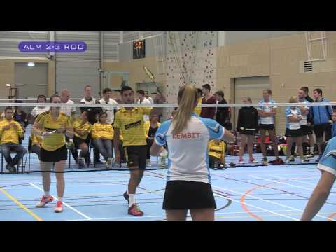 Cheryl Seinen/Justin Teeuwen - Roxanne Molenmaker/Marijn Put // Qontent Almere - Roosterse BC