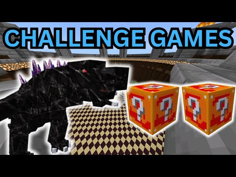 EPIC GODZILLA CHALLENGE in Minecraft!!