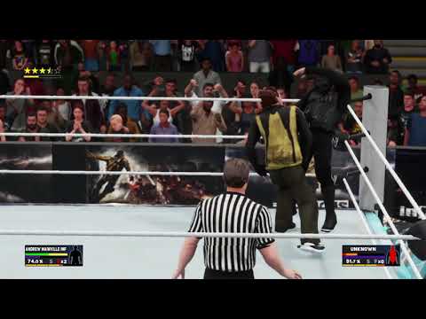 WWE 2K18 Andrew (Cole McGrath InFAMOUS) Vs Unknown 5-14-18