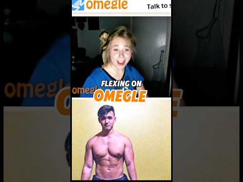 Girl's Reactions to Muscles Omegle | Aesthetics on Omegle