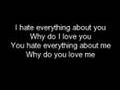 Three Days Grace- I hate everything about you w ...