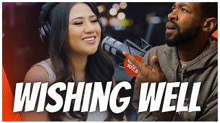 Morissette performs Wishing Well LIVE on Wish 107.5 Bus Reaction