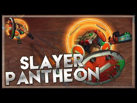 Slayer Pantheon - Skin Spotlight - League of Legends LoL Pantheon Skin