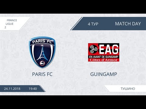 AFL18. France. Ligue 2. Day 4. Paris FC - Guingamp.