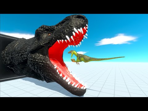 DARK T-REX HEAD vs EVERY UNIT