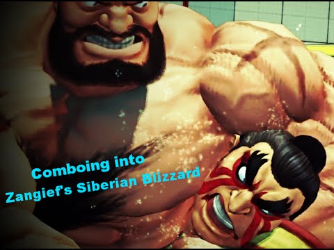 Comboing into Zangief's Siberian Blizzard (USFIV Edition)