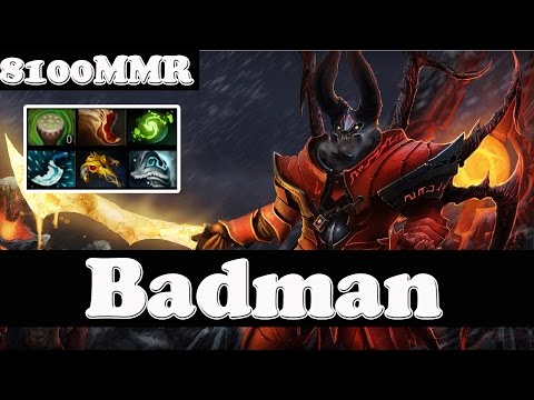 Dota 2 - Badman 8100 MMR Plays Doom Vol 1 - Ranked Match Gameplay!