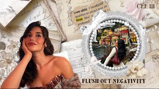 FLUSH OUT NEGATIVE THOUGHTS AND SELF TALK