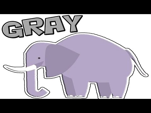 Learn the Colors for Kids-GRAY-Educational Videos for Toddlers