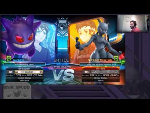 Gengar vs Shadow Mewtwo Pokken Tournament Ranked