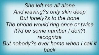 Aaron Pritchett - Lonely's To The Bone Lyrics