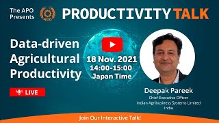 Data-driven Agricultural Productivity