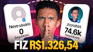 Como CRESCER e VIRALIZAR uma CONTA NOVA no TIKTOK SHOP (R$1.300 em 7 dias) | Jhonatas Silva