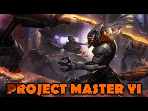 Project Yi LEGENDARY Skin Spotlight Gameplay - League of Legends (LoL new skin)