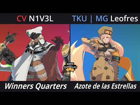 Azote de las Estrellas 10 - Winners Quarter Final - N1V3L (Ramlethal) vs Leofres (Millia)