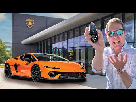 Thumbnail for My FIRST DRIVE in the New LAMBORGHINI TEMERARIO! by Lamborghini Temerario