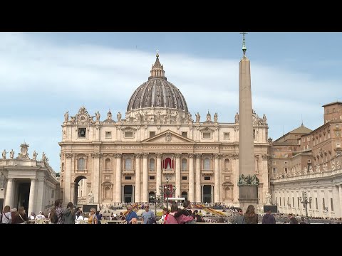 Video Thumbnail: Bells ring in the Vatican to mark the death of Pope Francis | AFP