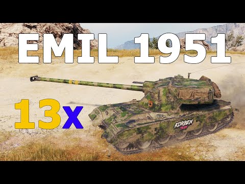 World of Tanks EMIL 1951 - 13 Kills