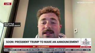 FULL INTERVIEW: RSBN Interviews TPUSA Content Creator, Bo Dittle - 10/23/25