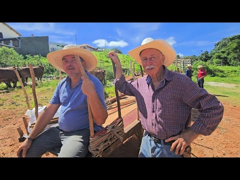 CHEGADA e CONCENTRAÇÃO DOS CARREIROS EM SÃO JOÃO DA MATA MG 