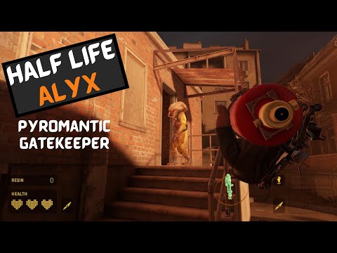 Head Crab Go Boom (Half Life Alyx Pyromantic Gatekeeper)