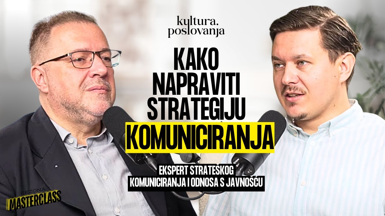 Komunikacija kao alat, ne samo vještina | Nazif Hasanbegović | Kultura poslovanja Masterclass 4