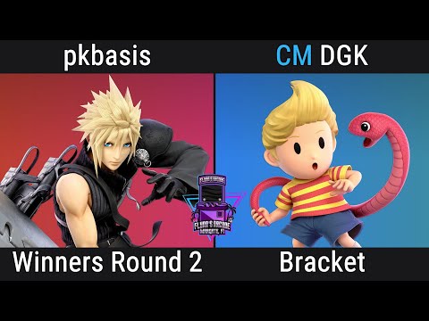 Flynn's Arcade 100 - Smash Ultimate Winners Round 2 - DGK (Lucas) Vs PKBasis (Cloud)