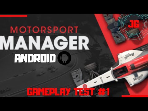 MOTORSPORT MANAGER - ANDROID GAMEPLAY TEST
