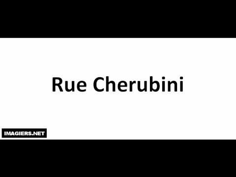 Pronounce places in Paris # Rue Cherubini