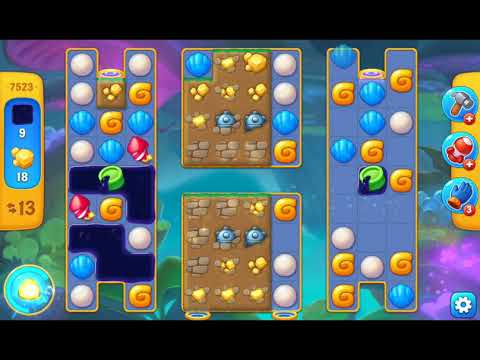 Fishdom 2022 - Level 7523   #playrix #fishdom #gaming