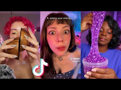 1 HOUR ASMR  | TIKTOK Compilation| Part 63 | ASMR for deep sleep