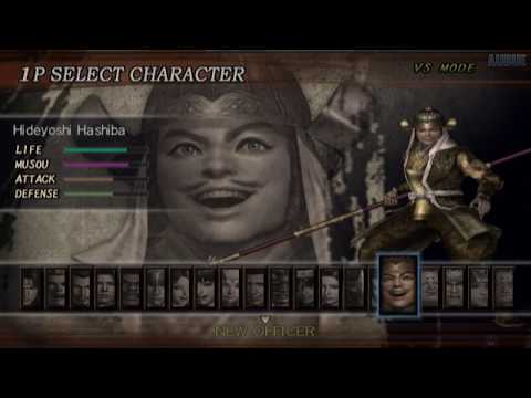 Samurai Warriors: Xtreme Legends All Characters [PS2]