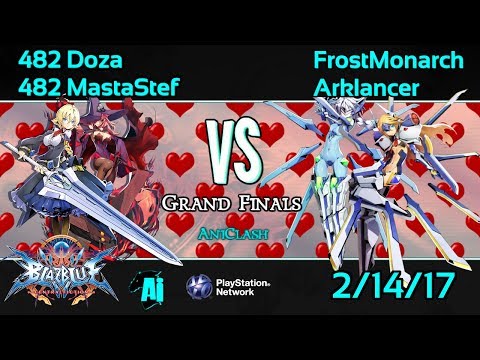 AniClash V Day Waifu Wars - 482 MastaStef/482 Doza vs Frost Monarch/Arklancer Grand Finals - BBCF