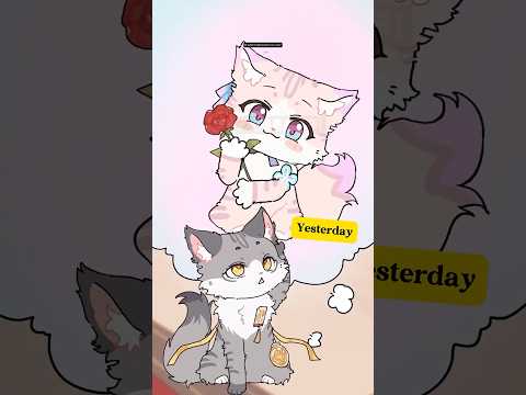 Did Cristiano Ronaldo Just Give Me a Rose?!. #cat #dog  #animals #animation