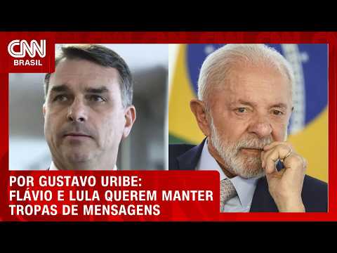 Flávio Bolsonaro e Lula querem manter tropas de mensagens em futura gestão; assista | BASTIDORES CNN