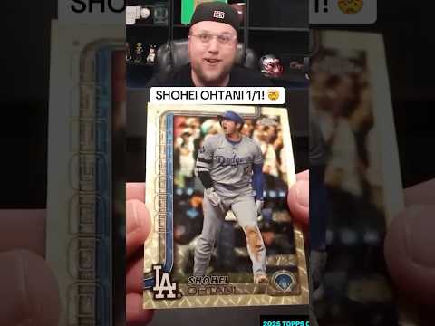 SHOHEI OHTANI 1/1 TRADING CARD!! 🤯