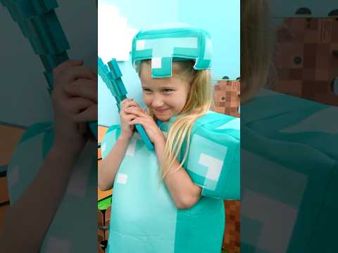 Kid vs Creeper!  Kid Wins a Magic Stone!