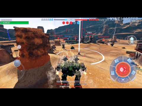 War Robots Remastered Gameplay •|• Falcon, Tulumbas and Pin