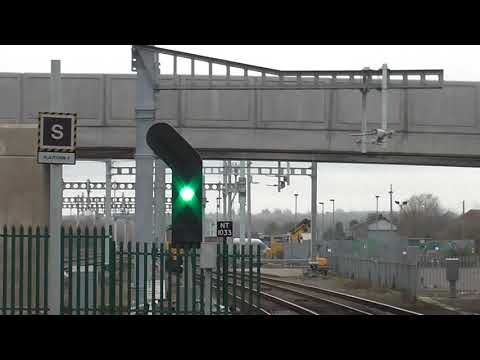 Freightliner Class 66's no's: 66523-66585-66542 @ STJ {083S} 07/01/2019.