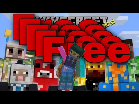 Free skins in Minecraft marketplace