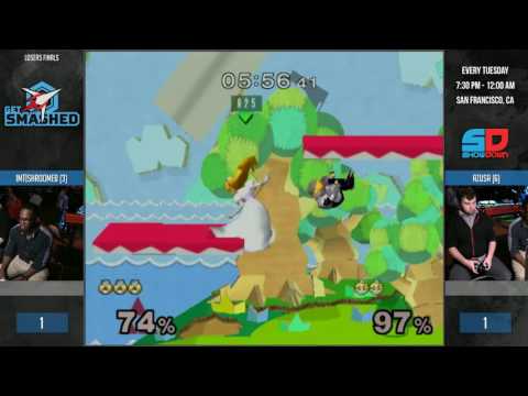 Get Smashed #119 - Loser Finals: IMT|Shroomed (Sheik) vs Azusa (Peach)