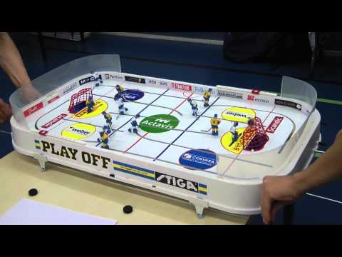 Pöytäjääkiekon SM 2015, neljännesvälierät: Kevin E.- Jani H. 1/5