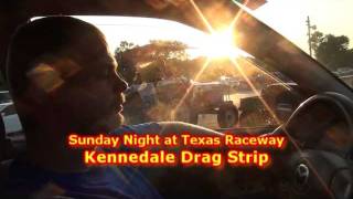 preview picture of video 'Sunday Night at Texas Raceway - Kennedale Drag Strip'
