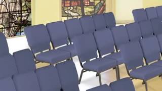 KFI 1030 Series Church Chair