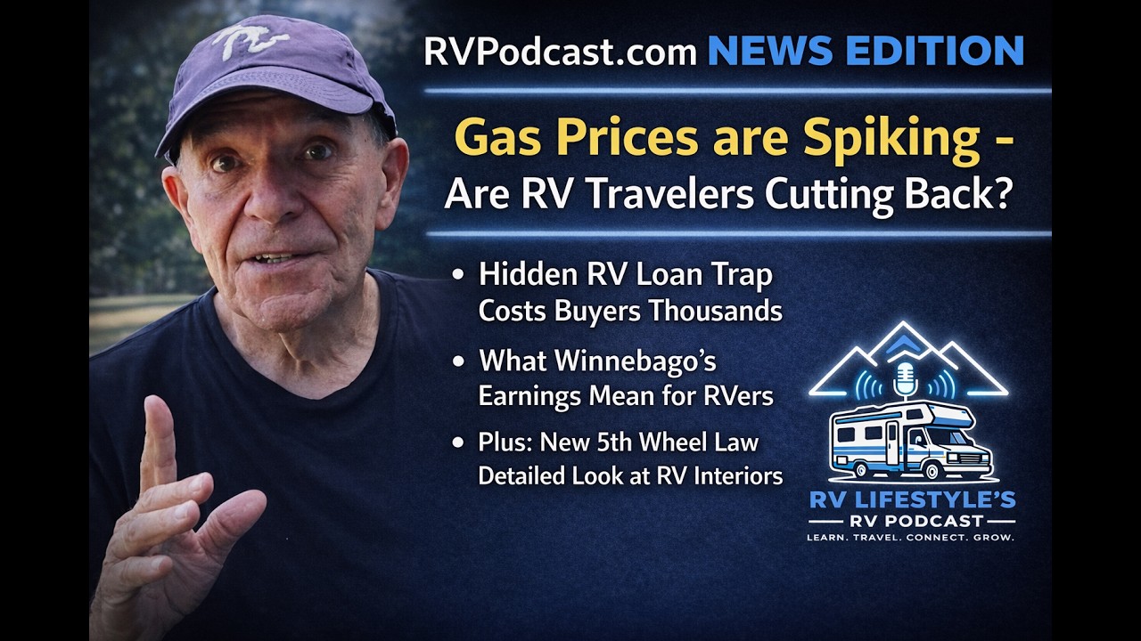 RV Loan Traps, Winnebago's Comeback, and What Our Own Fuel Price Poll Really Tells Us